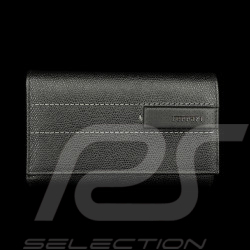 Portefeuille Ferrari en Cuir Noir 13053BLK0