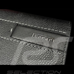 Portefeuille Ferrari en Cuir Noir 13053BLK0
