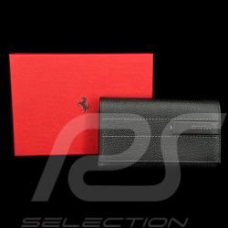 Portefeuille Ferrari en Cuir Noir 13053BLK0