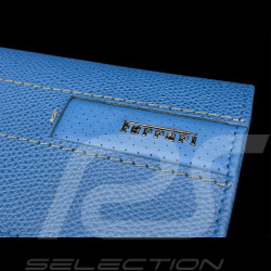 Ferrari Wallet Blue Leather 13053BLU0