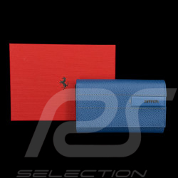 Ferrari Geldbörse Blau Leder 13053BLU0