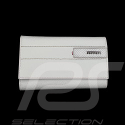 Portefeuille Ferrari en Cuir Blanc 13053WHT0