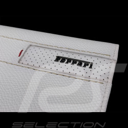 Ferrari Geldbörse Weiß Leder 13053WHT0