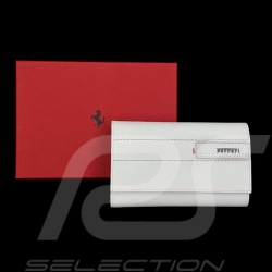 Ferrari Wallet White Leather 13053WHT0