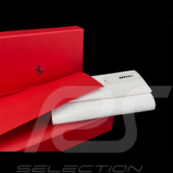 Ferrari Wallet White Leather 13053WHT0