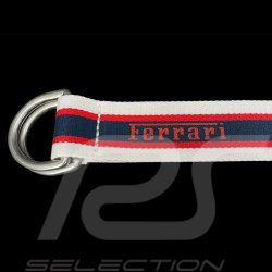 Ferrari Gurt Blau / Weiß / Rot 06256WHT - kinder