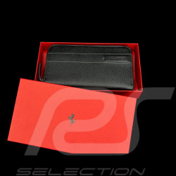 Ferrari Geldbörse Schwarz Leder 13056BLK0