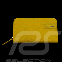 Ferrari Wallet / Purse Yellow Leather 13056YLW0