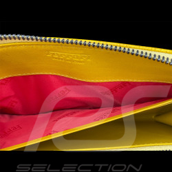 Ferrari Wallet / Purse Yellow Leather 13056YLW0