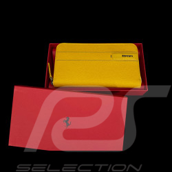 Ferrari Wallet / Purse Yellow Leather 13056YLW0