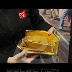 Portefeuille Ferrari Porte-Monnaie en Cuir Jaune 13056YLW0