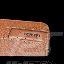 Ferrari Geldbörse Braun Leder 13056BRW0