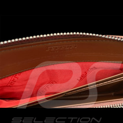 Ferrari Geldbörse Braun Leder 13056BRW0