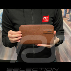 Ferrari Wallet / Purse Brown Leather 13056BRW0