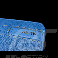 Ferrari Wallet / Purse Blue Leather 13056BLU0