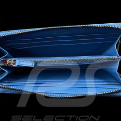 Ferrari Wallet / Purse Blue Leather 13056BLU0