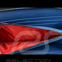 Ferrari Wallet / Purse Blue Leather 13056BLU0