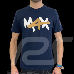 T-shirt Red Bull Racing F1 Team Max Verstappen Edition Champion Bleu Nuit TU14338-020 - Mixte
