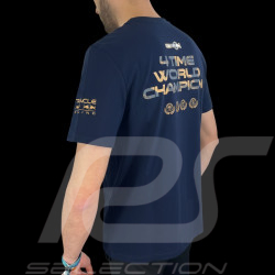 Red Bull Racing F1 Team T-Shirt Max Verstappen Weltmeister Sonderedition Nachthimmel TU14338-020 - Unisex