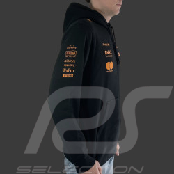 McLaren F1 Team Kapuzenpullover 2024 Weltmeister Norris Piastri Schwarz TU14332-010 - Unisex