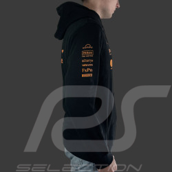 McLaren F1 Team Hoodie 2024 World Champion Norris Piastri Black TU14332-010 - Unisex