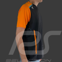 T-shirt McLaren F1 Team Norris Piastri Exclusif Ecurie Phantom / Orange Papaye TM4717F1-217 - Homme