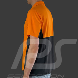 McLaren F1 Team Poloshirt Norris Piastri Exklusiv Rennstall Papaya Orange / Phantom TM4716-076 - Herren