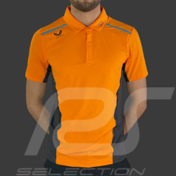 McLaren F1 Team Polo Shirt Norris Piastri Exclusive Team Papaya Orange TM4716F1-076 - Men's