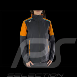 McLaren F1 Team Wasserdichte Jacke Norris Piastri Exklusiv Rennstall Phantom / Papaya Orange TF4709-217 - Damen