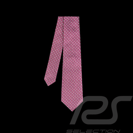 Ferrari Tie with Weight in Silk Burgundy L0317RED0