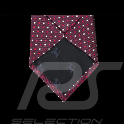 Ferrari Krawatte mit Gewicht aus Seide Burgunderrot L0317RED0