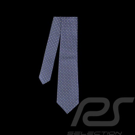 Ferrari Tie with Weight in Silk Navy Blue L0315BLU0