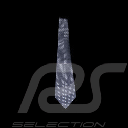 Cravate Ferrari à Poids en Soie Blue Marine L0315BLU0