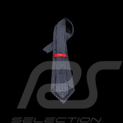 Ferrari Tie with Weight in Silk Navy Blue L0315BLU0
