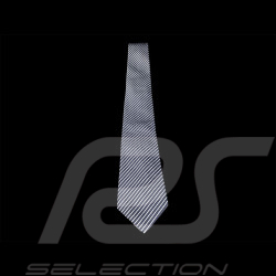 Ferrari Krawatte mit Streifen aus Seide Marineblau L0314BLU0