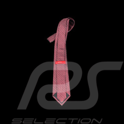 Ferrari Tie with Weight in Silk Burgundy L0313BDX0