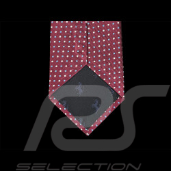 Ferrari Tie with Weight in Silk Burgundy L0313BDX0