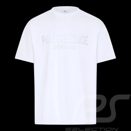 Porsche T-shirt Race Americana Puma White 634484-05