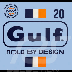 T-Shirt Gulf Bold Classics Bleu Clair GU261TSM02-125 - Homme