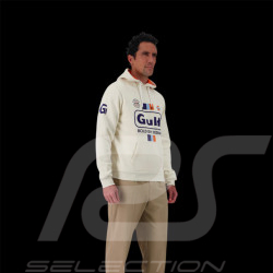 Gulf Bold Classics Kapuzenpullover Beige GU261SSM02-003 - Unisex