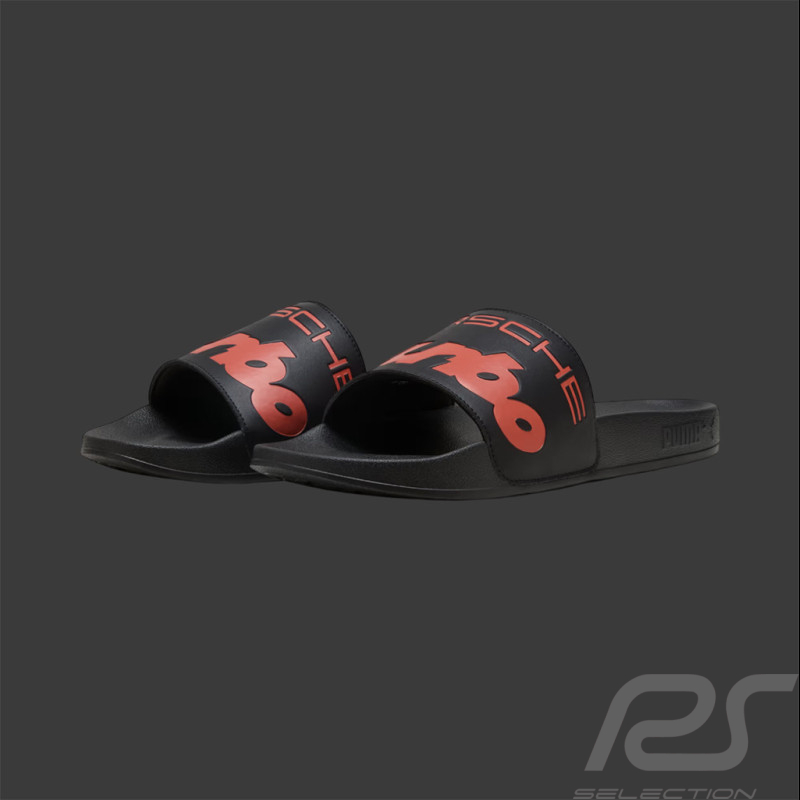 Porsche Sandals Turbo Puma Legacy Leadcat 2.0 Black / Amarena 308857-06 - Unisex
