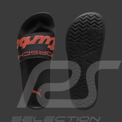Porsche Sandalen Turbo Puma Legacy Leadcat 2.0 Schwarz / Amarena 308857-06 - Unisex