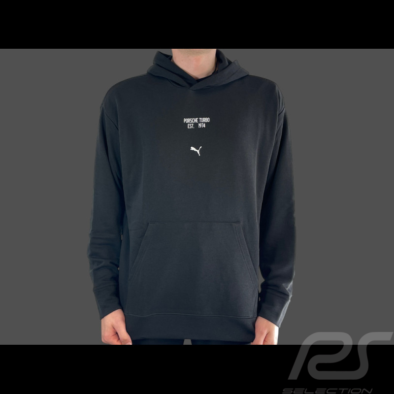Porsche Turbo Grafik-Hoodie Puma Schwarz 634488-01 - Unisex