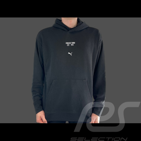Sweat Porsche Turbo Hoodie à Capuche Graphique Puma Noir 634488-01 - Mixte
