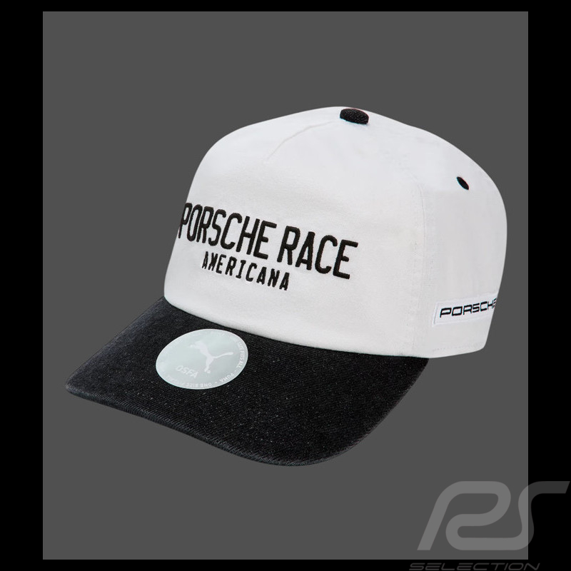 Casquette Porsche Race Americana Legacy Puma Blanc / Noir 026915-01