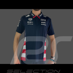 Polo Red Bull Racing F1 Team America Race Verstappen Bleu Nuit TM5955-190 - Homme