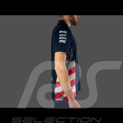 Polo Red Bull Racing F1 Team America Race Verstappen Bleu Nuit TM5955-190 - Homme