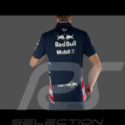 Red Bull Racing F1 Team Poloshirt America Race Verstappen Nachthimmel TM5955-190 - Herren