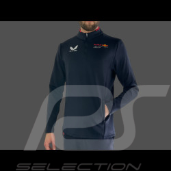 Red Bull Racing F1 Team Reißverschluss-Pullover Exklusives Rennstall Nachthimmel TM4793FAC-190 - Herren