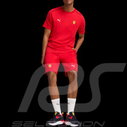 T-shirt Ferrari Pas Cher F1 Team Leclerc / Hamilton Puma Rouge 701231826-001 - mixte